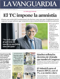Portada La Vanguardia 2026-10-07