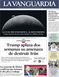 Portada La Vanguardia 2026-04-08