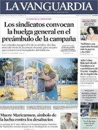 Portada La Vanguardia 2026-10-08