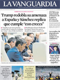 Portada La Vanguardia 2026-07-09