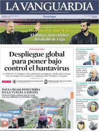 Portada La Vanguardia 2026-05-10