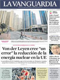 Portada La Vanguardia 2026-03-11