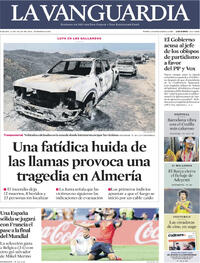 Portada La Vanguardia 2026-07-11