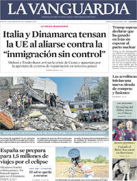 Portada La Vanguardia 2026-08-11