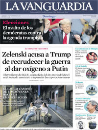 Portada La Vanguardia 2026-10-11