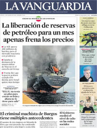 Portada La Vanguardia 2026-03-12