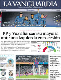 Portada La Vanguardia 2026-04-12
