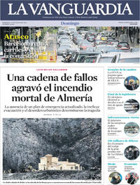 Portada La Vanguardia 2026-07-12