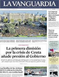 Portada La Vanguardia 2026-09-12