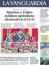 Portada La Vanguardia 2026-10-13