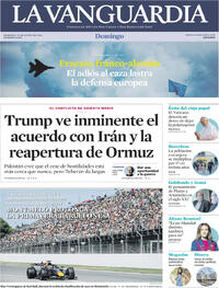 Portada La Vanguardia 2026-06-14