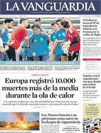 Portada La Vanguardia 2026-07-14