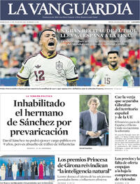 Portada La Vanguardia 2026-07-15