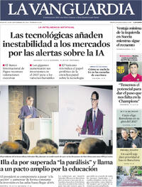 Portada La Vanguardia 2026-09-15