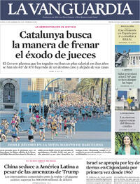 Portada La Vanguardia 2026-02-16