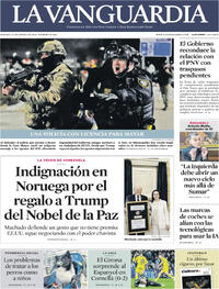 Portada La Vanguardia 2026-01-17