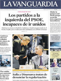 Portada La Vanguardia 2026-10-17