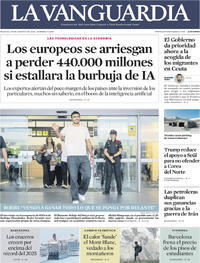 Portada La Vanguardia 2026-08-18