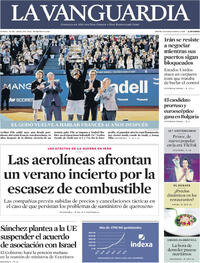 Portada La Vanguardia 2026-04-20