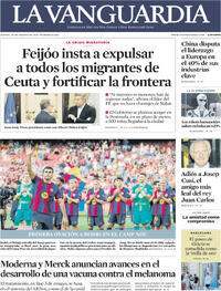 Portada La Vanguardia 2026-08-20