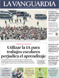 Portada La Vanguardia 2026-08-21