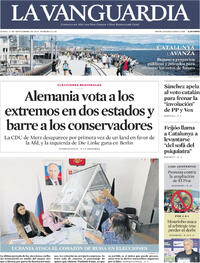 Portada La Vanguardia 2026-09-21