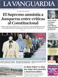 Portada La Vanguardia 2026-10-21