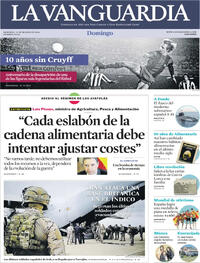 Portada La Vanguardia 2026-03-22
