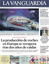 Portada La Vanguardia 2026-02-23