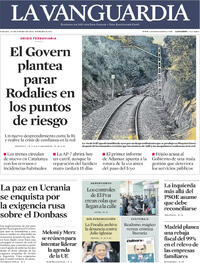 Portada La Vanguardia 2026-01-24