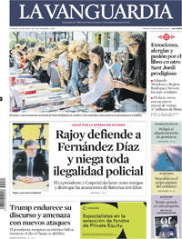 Portada La Vanguardia 2026-04-24