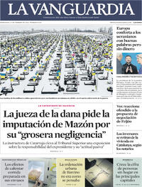 Portada La Vanguardia 2026-02-25