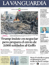 Portada La Vanguardia 2026-03-25