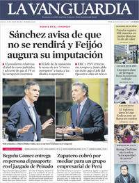 Portada La Vanguardia 2026-06-25