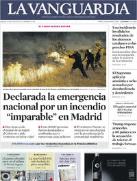 Portada La Vanguardia 2026-07-25
