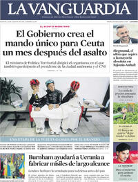 Portada La Vanguardia 2026-08-25