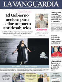 Portada La Vanguardia 2026-09-26
