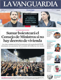 Portada La Vanguardia 2026-09-27