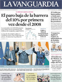 Portada La Vanguardia 2026-01-28