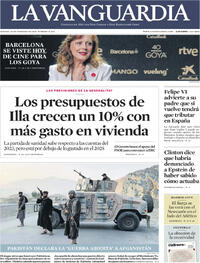 Portada La Vanguardia 2026-02-28
