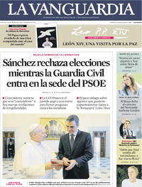 Portada La Vanguardia 2026-05-28