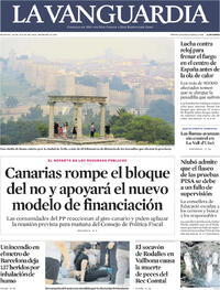 Portada La Vanguardia 2026-07-28