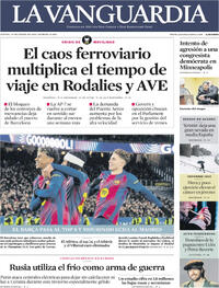 Portada La Vanguardia 2026-01-29