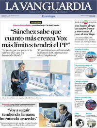 Portada La Vanguardia 2026-03-29
