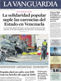 Portada La Vanguardia 2026-06-29