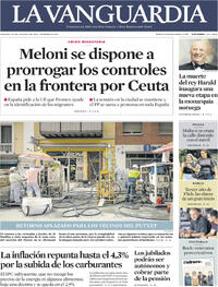 Portada La Vanguardia 2026-08-29