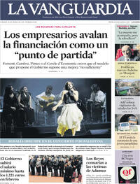 Portada La Vanguardia 2026-01-30