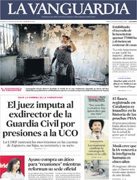 Portada La Vanguardia 2026-07-30