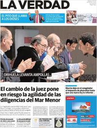 Portada La Verdad 2018-01-27