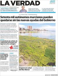 Portada La Verdad 2020-04-02
